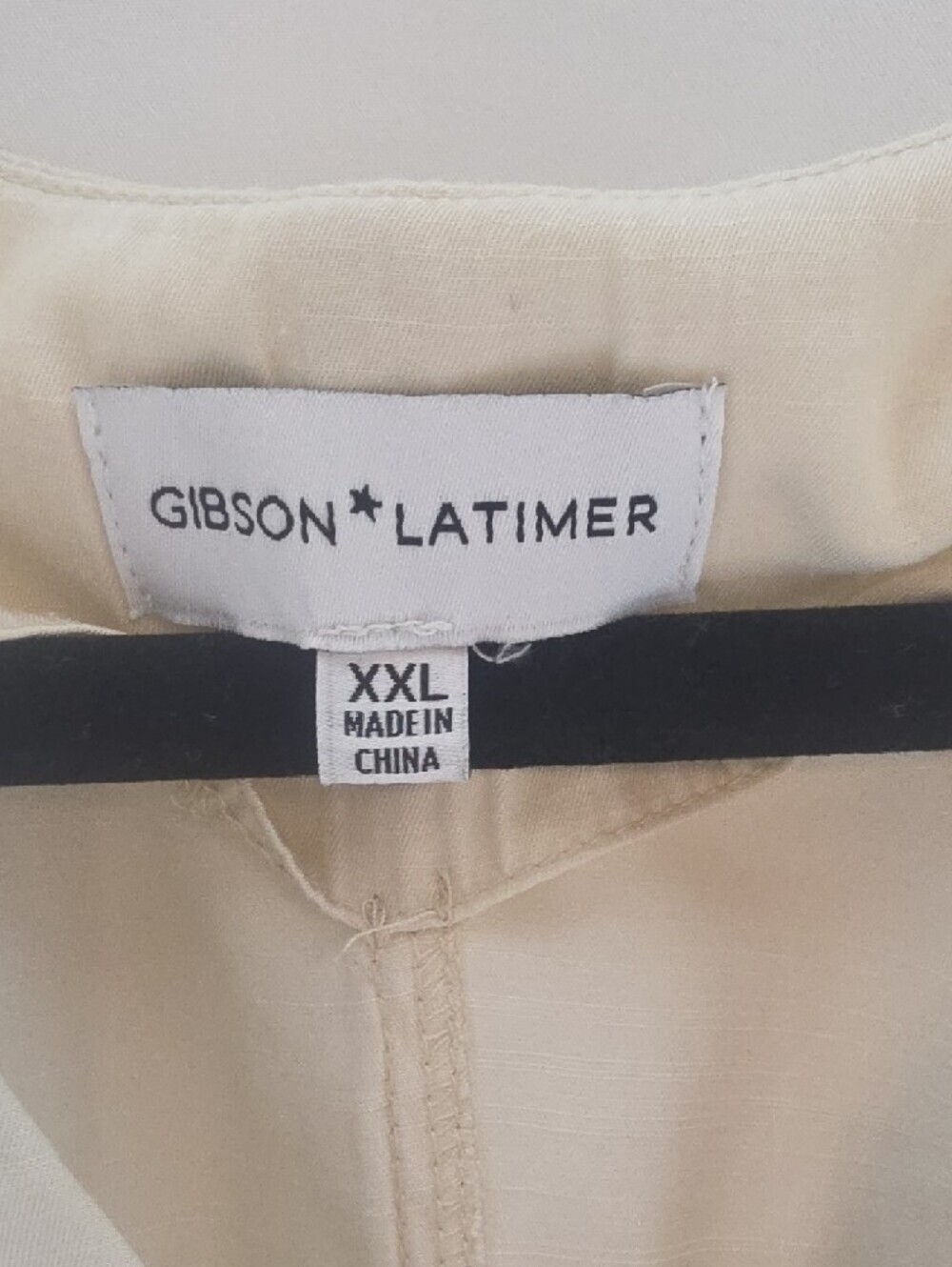 Gibson Latimer Cream V-Neck Tunic Dress Size XXL - Picture 2 of 13